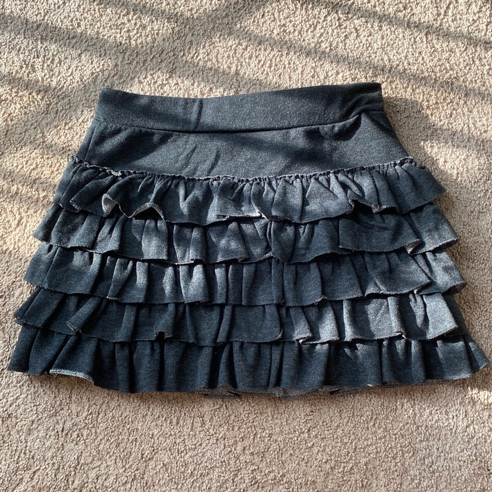 Frilled Mini Skirt